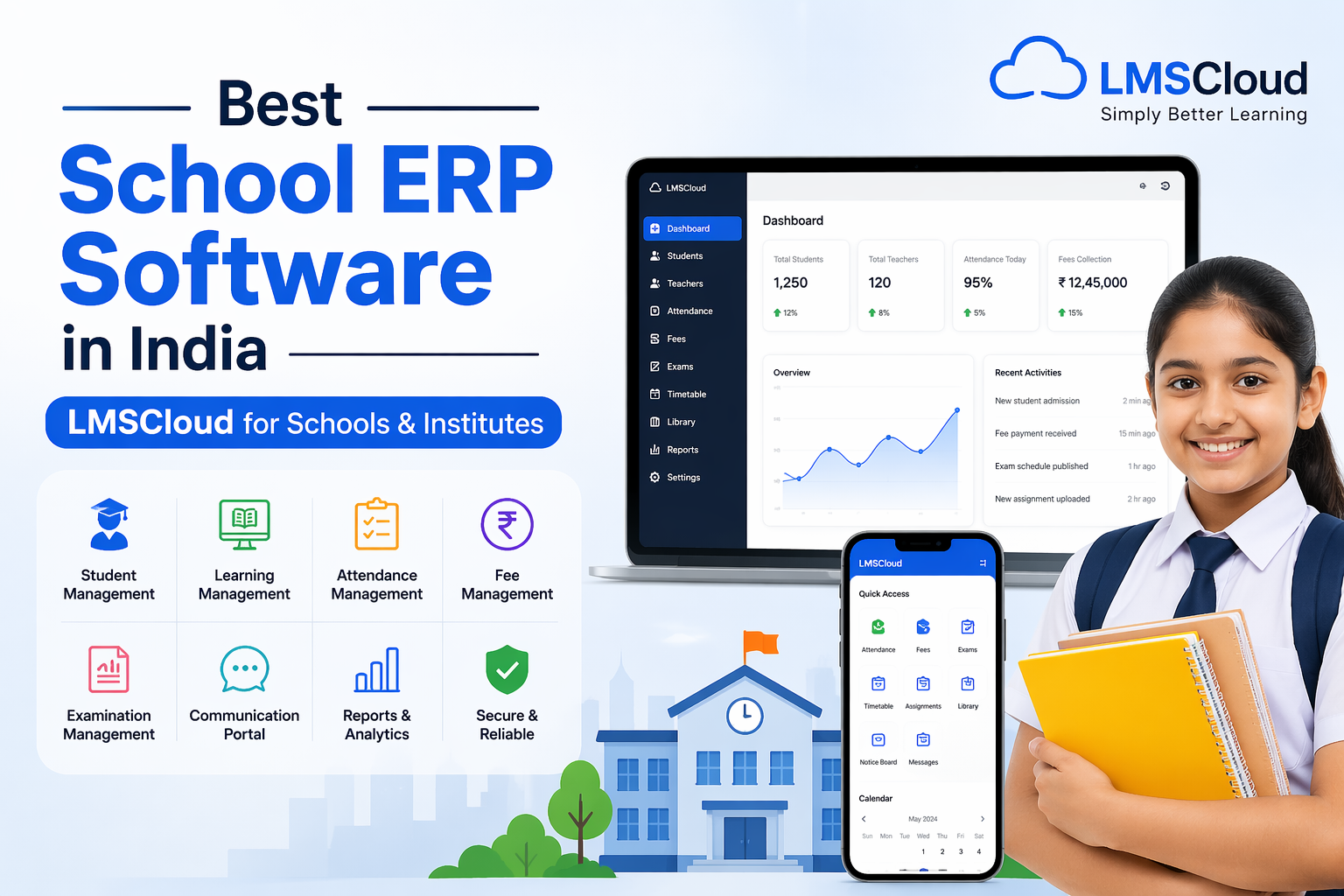 Best School ERP Software in India for Schools, Coaching Institutes, and Educational Institutions