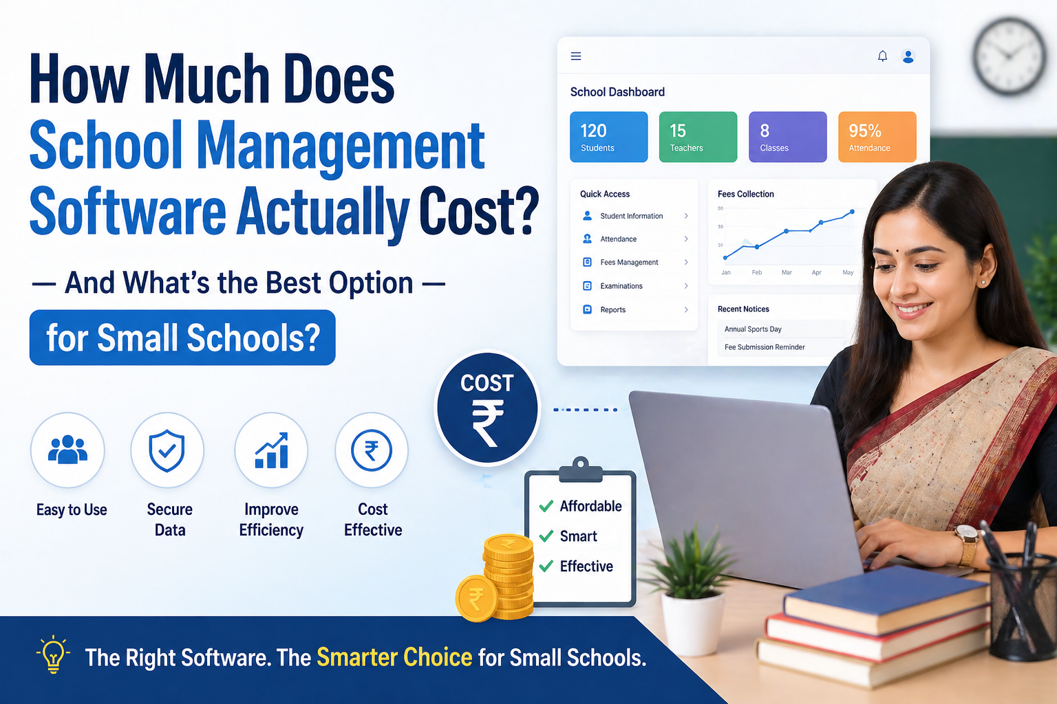 How Much Does School Management Software Actually Cost? And What’s the Best Option for Small Schools?