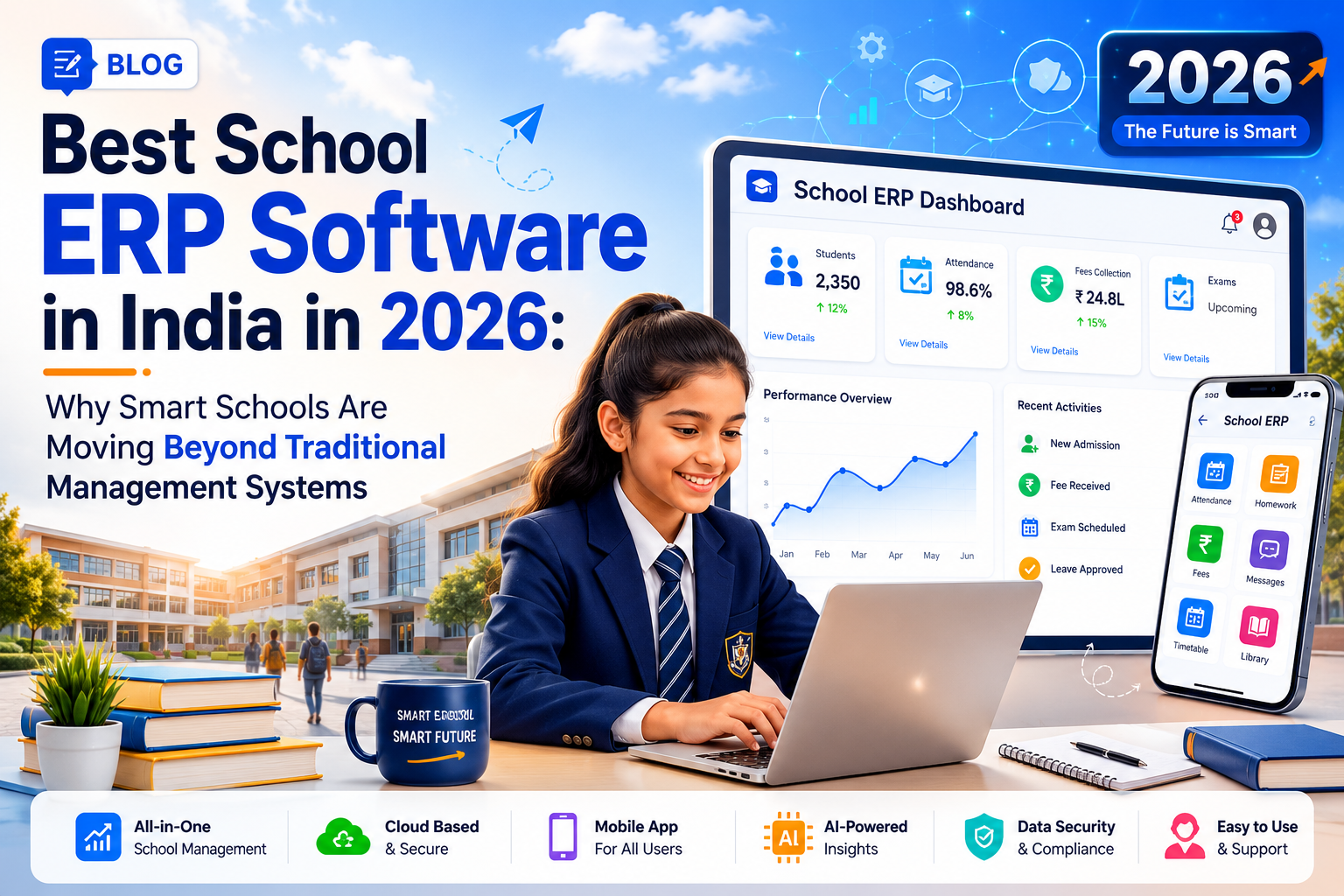 Best School ERP Software in India in 2026: Why Smart Schools Are Moving Beyond Traditional Management Systems
