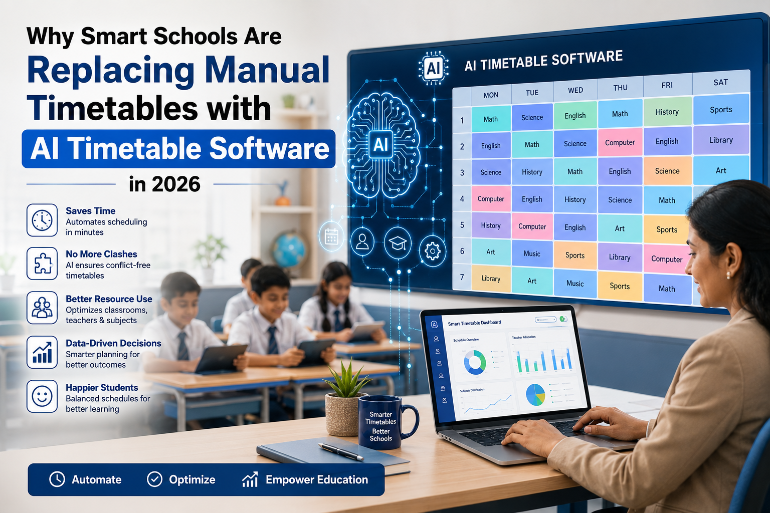 Why Smart Schools Are Replacing Manual Timetables with AI Timetable Software in 2026