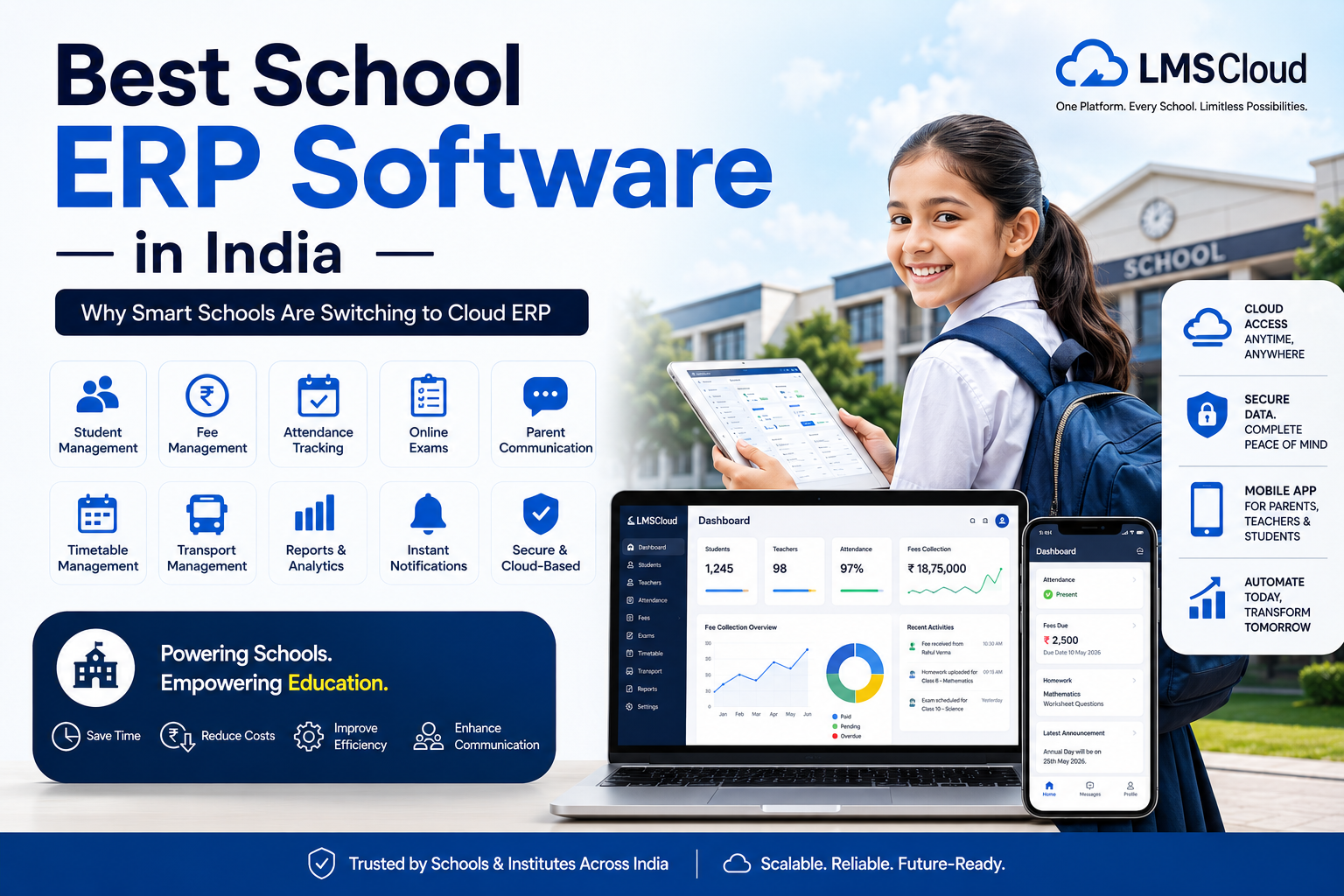 Best School ERP Software in India: Why Smart Schools Are Moving Beyond Traditional School Management